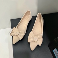 Women's pointed toe bow doll SHOES 916-306 fulbox - HACHI SHOES