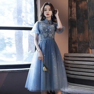 Short Dress Small Evening Dress Dinner Party 2022 New Summer Banquet Temperament Is Thin Daily Wear 