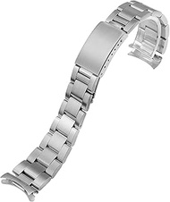 19mm Oyster Watch Band Bracelet Replacement For Vintage Rolex Air King 1500 5500 5501 5505 Stainless