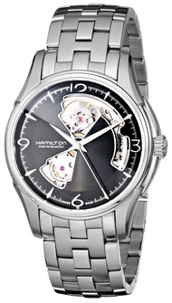 Hamilton Men's HML-H32565135 Jazzmaster Black Dial Watch