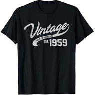 Vintage T-Shirt Made In 1959 59th Anniversary Birthday Gift