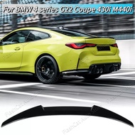 Tail Wing Boot Lip G22 G82 M4 Style Car Rear Roof Trunk Spoiler For BMW 4 series G22 Coupe 430i M440