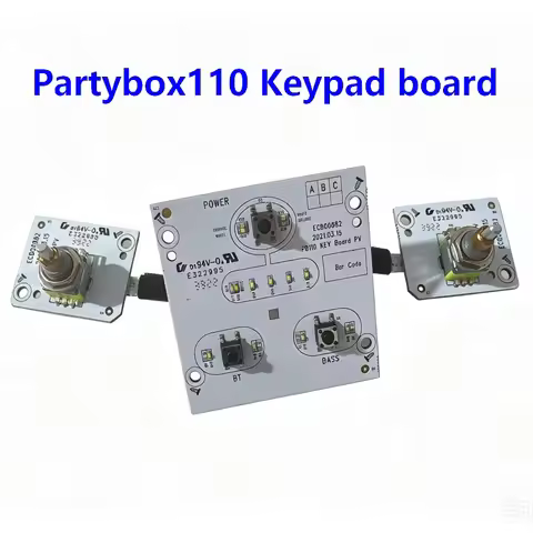 Suitable for JBL Partybox110 Bluetooth Speaker Original Keypad Board Partybox 110 Keypad Board Repai