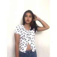 POPULAR WOMEN'S SHORT-SLEEVED T-SHIRT PPLR 21 K82