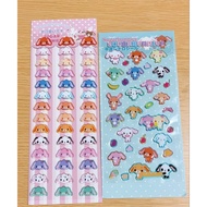 【Direct from Japan】Sugar Bunnies Sanrio Sticker Heisei Retro【Japan Exclusive】