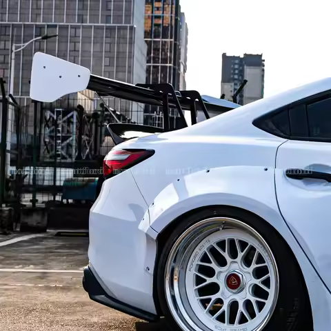 Universal 172CM Auto 3D 3DI GT JDM Racing Car Trunk Carbon Fiber Rear Wing Spoiler