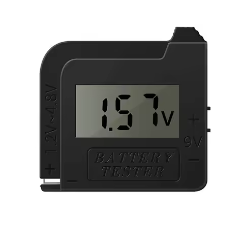 Digital Battery Capacity Tester Battery Tester Digital Coded Meter Indicate Volt AA/AAA/C/D/9V/1.5V 