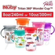 Nuby 360 Wonder Cup Tritan 8oz 10oz No Spill Training Cup Bottle Water Cup Botol Air Cawan Air Anti 