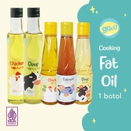 Grouu Fat Oil / Minyak Lemak - MPASI BB Booster (Lemak Ayam Lemak Sapi Minyak Kelapa Chicken Fat Be