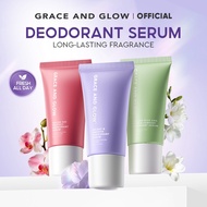 Grace and Glow Bundle 3in1 Smooth + English Pear and Freesia + Rouge 540 Protect Deodorant Serum Ket