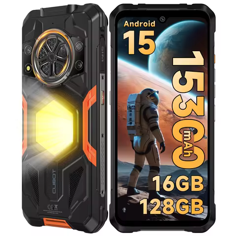 CUBOT KINGKONGPOWER5 ,15300mAh,16GB RAM+128GB ROM,64MP + 16MP Camera,6.88'' 90Hz FHD+ Display,MTK He