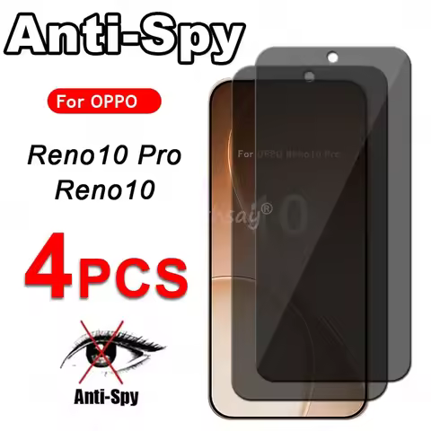 Privacy Screen Glass For OPPO Reno 15 Pro Glass Anti-Spy Protector Screen Reno 15 Pro Tempered Glass