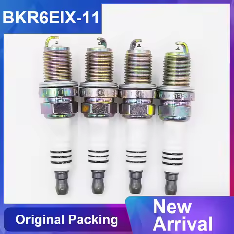 4/20pcs BKR6EIX-11 3764 Iridium Spark Plug For Nissan Toyota Isuzu Jaguar Subaru Mitsubishi Kia Yama