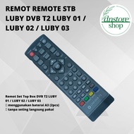 REMOT REMOTE STB LUBY DVB T2 LUBY 01 / LUBY 02 / LUBY 03