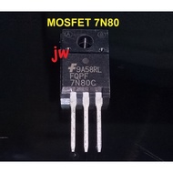 PART TOOL FQPF7N80C SVF7N80 FQPF7N80 7N80 6.6A 800V N-Ch MOSFET TO-220F