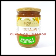 Yuzu Bokum Fingerries Drink Citron Tea Import Korea 620Gr Citron Jam