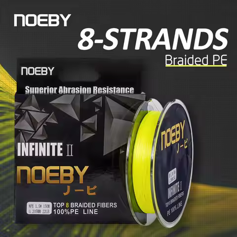 NOEBY PE Line X8 Strand Braided Fishing Line 150m 300m 1-103LB Super Tension Wear Resistance Smooth 