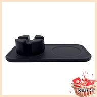 [DLIFE]Tamping Mat for NJ Espresso Machine ES601/ES701,Silicone Black Tamping Holder