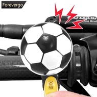 FOREVERGO 1Pc Football Type Aluminum Alloy Bicycle Bell Horn Cycling Handlebar Bell Ring MTB Bike Sa
