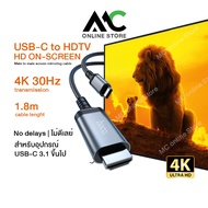 Hoco UA43 USB-C to HDTV A Device That Connects Transmit Images And Audio Signals For 3.1 Devices And