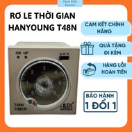 Hanyoung T48A 220V time relay with base, electronic time relay, hanyoung timer, time relay, timer re