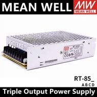 MEAN WELL RT-85A RT-85B RT-85C RT-85D Triple Output switching power supply  RT-85 Series MEAN WELL  