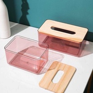 KAYU Tissue Box Tissue Tissue Tissue Tissue Tissue Tissue Tissue Premium Multifunction Wooden Lid - 