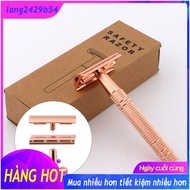 Double Edge Safety Razor With 5 Blades And 1 BrushMetal Classic Manual Single Blade Razor For Men Wo