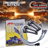 [1SET] TOYOTA LAND CRUISER 22R RJ77 RJ90 JPO HIGH PERFORMANCE PLUG WIRE CABLE