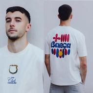 FC Barcelona Barcelona Barcelona Barcelona Same Style Short-Sleeved T-Shirt Yamar Lafinia Round Neck