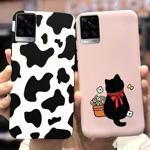 For Vivo V20 Case V2040 V2024 V2025 Silicone Soft TPU Fundas Cute Phone Case For Vivo V20 V 20 2021 