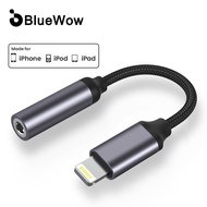BlueWow 09UL Lightning to 3.5 mm Jack AUX Telephone Cable for I--phone 13 pro max 3.5 mm Lightning H