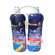 Finish ฟินิช ผลิตภัณฑ์ล้างจาน แก้วใสแวววาว รินซ์ เอด 400ML 800ML น้ำยาล้างจาน