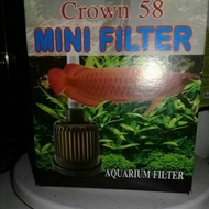 Mini aquarium filter