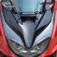 ฝาครอบกลางใต้ชิวหน้า Forza 350 ปี 2020-22 JMAX ตรงรุ่น ลายฟิล์มคาร์บอน 6D