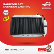 TRS Radiator Set Dudukan Kanan Kiri Pendingin Mesin Motor Roda Tiga Kaisar 250cc Jialing Spareparts 
