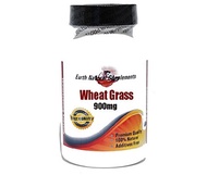 [USA]_Premium Wheat Grass 900mg * 180 Capsules 100 % Natural - by EarhNaturalSupplements