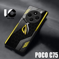 Softcase hp poco C75 Glossy Casing poco C75 Glossy Case Cessing Protectivehp Mobile Phone Accessorie