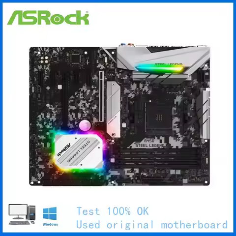 B450 Steel Legend Motherboard AM4 DDR4