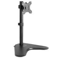 Single Monitor Desk Stand, Holds Screens up to 32 inch Regular and 38 inch Ultrawide, Freestanding V
