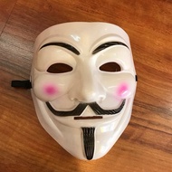 Hacker Mask Halloween Costume Accessories With Lights, Without Lights Topeng Hacker