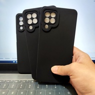 Softcase Pro Camera Samsung M12, Samsung M22, Samsung M32 Silicone Casing TPU Macaron Black