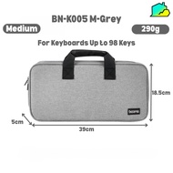 BN-K005 Keyboard Storage Bag Mechanical Keyboard Organizer Compatible with 82-108 key keyboards