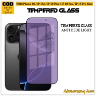 Tempered Glass For iPhone 16 16e 16 Plus 16 Pro 16 Pro Max Anti-Scratch Full Screen Glass