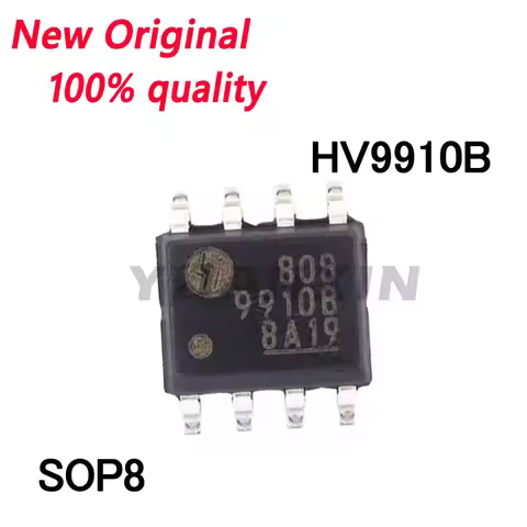 10/PCS New Original HV9910B 99108 9910B HV9910 SOP8 LED driver chip In Stock
