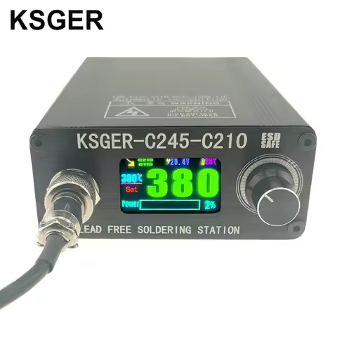 KSGER C245 C210 Soldering Station For JBC Iron Tips Phone Repair Welding Tools Lead-free 180W 3s Hea
