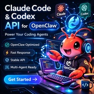 Openclaw Codex claude code API Access – All Models Supported token