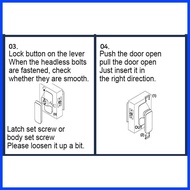 ◫ ✾ ➢ LG Korea ASSA ABLOY PPL-1701 Push Pull Type Door Lock Handle