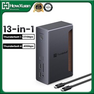 UGREEN Thunderbolt 5 Thunderbolt 4 Dock With CN Adapter 13-in-1 40Gbps 120Gbps Docking Station With 