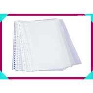 A4 CLEAR HOLDER REFILL -10'S  / FOR Refillable Clear Holder / Document Holder/ A4 Paper Holder